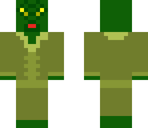 naga in a suit