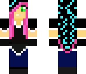 first pink emo skin