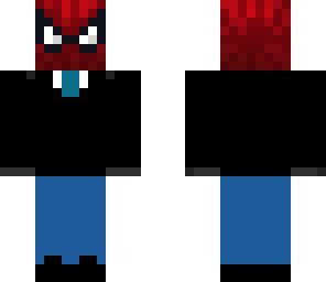 minecraftblow in suit