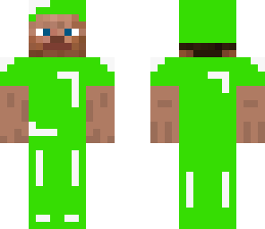 steve with emerald armor