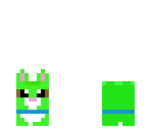 green kitten