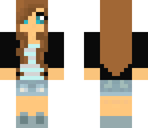 girl with brown hair