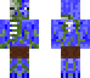 original blue zombie pigman