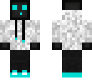 black slime with light blue eyes