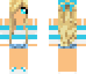 cute blue girl
