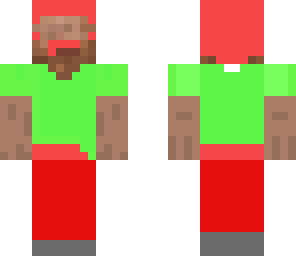 red and green derp steve