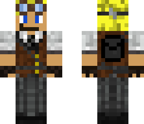 blonde steampunk