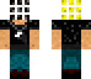 white rubiks cube head guy ya lol retextured