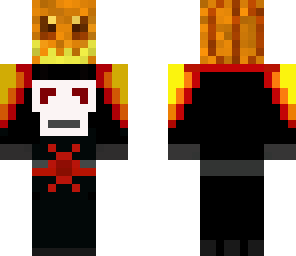 dark fire mage skin