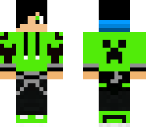 cool green teenager