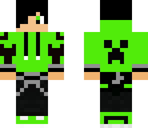 cool green teenager