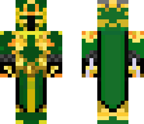 emerald green knight