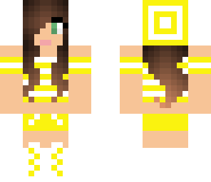 cute yellow girl