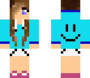 blue hoodie with a smiley