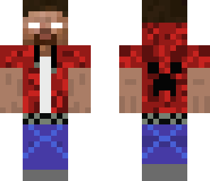herobrine with jacket