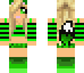 green wolf girl 