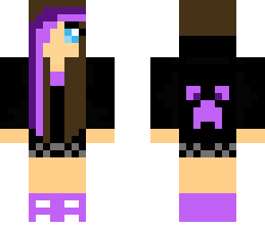purple creeper girl