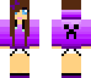 purple girl