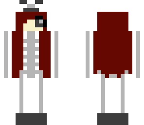 skeleton girl fan