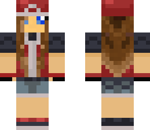 red woman -pokemon-