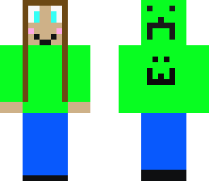 girl in a creeper jacket