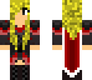 blonde medivial warrior