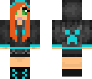 blue girl