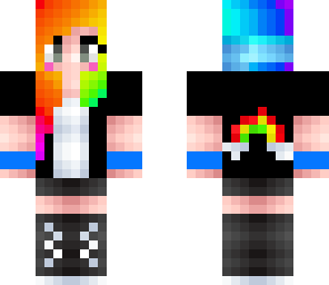 black rainbow dash