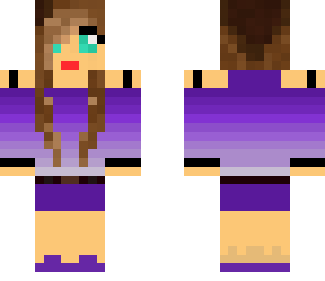 purple girl