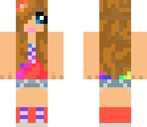 rainbow girl