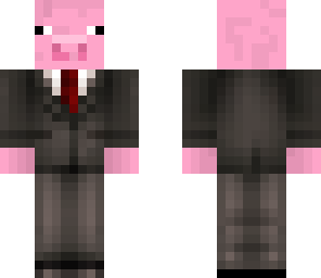 pig in a suit