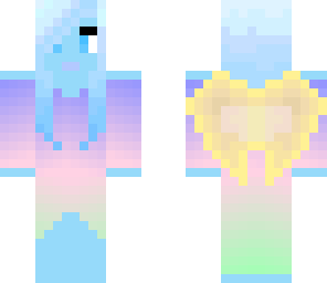 the northern lights angel girl -better in preview-