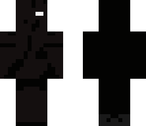 herobrine in black