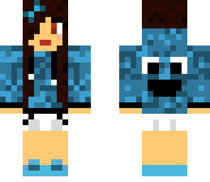cookie monster beautyful girl
