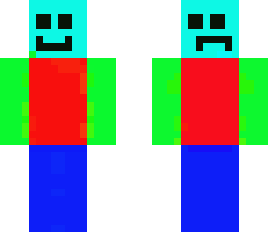 colourful person
