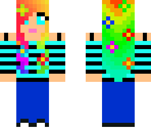 rainbow flower power