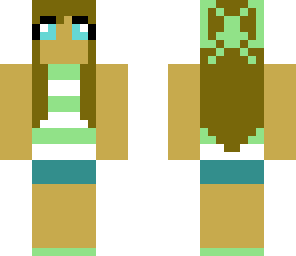 light green girl
