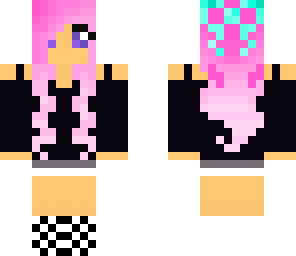 pink hair