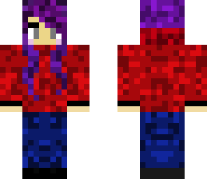 zoey with a red sweater fixed