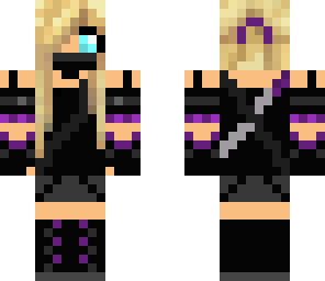 ninja blond girl