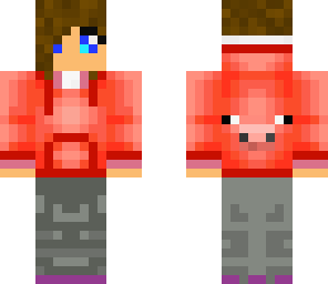 piggy skin girl