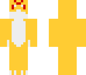 hombre ardilla amarillo
