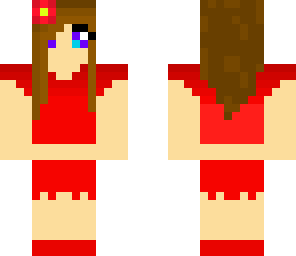 cute red girl