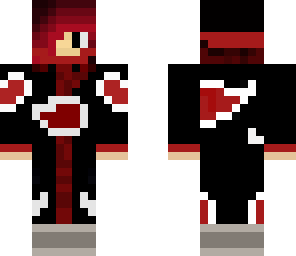 darkskulldemon's akatsuki with dark red