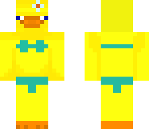 girl yellow duck