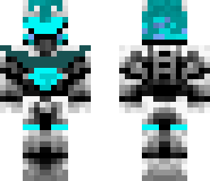 blue robot assasin