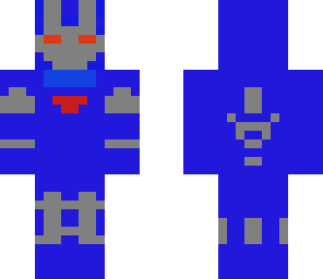 evil blue ironman