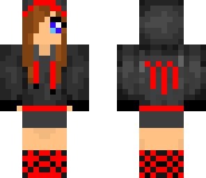 monster girl in red