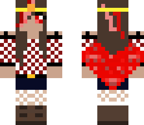 checkered girl