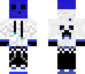 blue hoddie slime by epicmario126